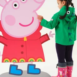 Dziecięca kurtka przeciwdeszczowa Peppa Animal  | Zielony dinozaur