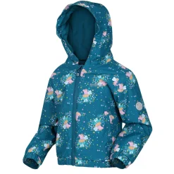 Dziecięca kurtka przejściowa Peppa Muddy Puddle | Turkusowy