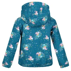 Dziecięca kurtka przejściowa Peppa Muddy Puddle | Turkusowy