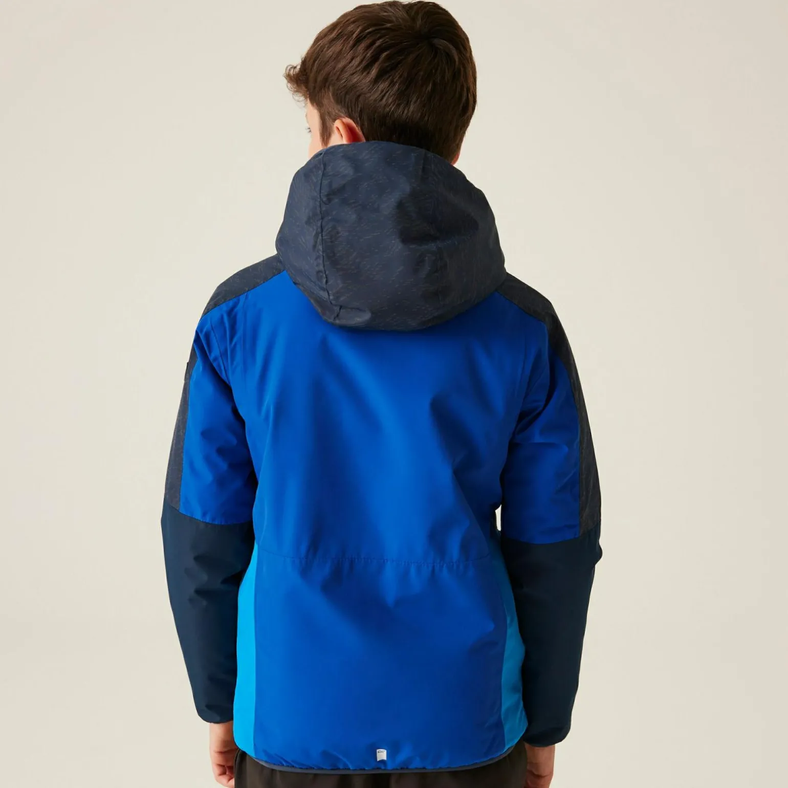 Dziecięca kurtka przejściowa ocieplana odblaskowa Volcanics VIII | Niebieski