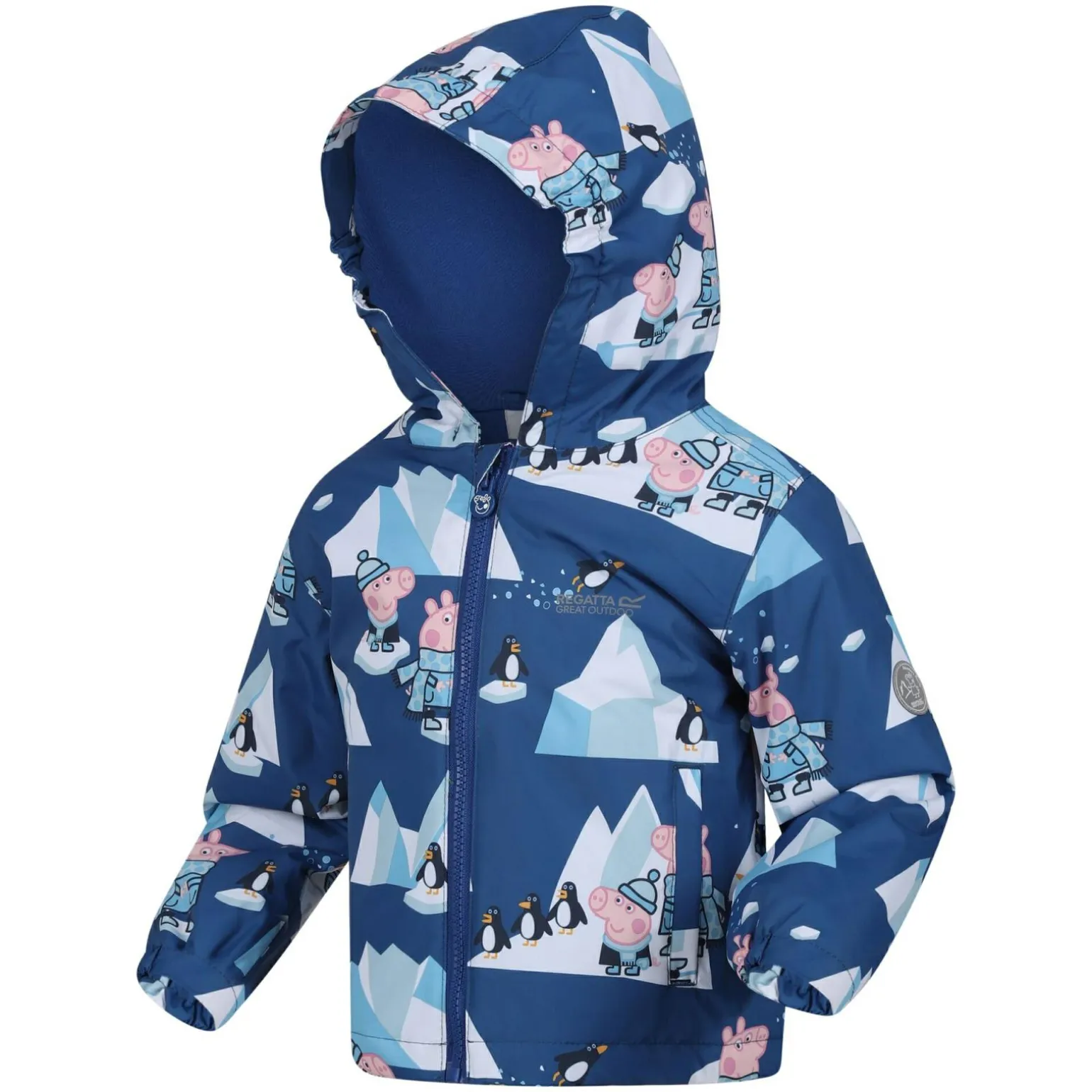 Dziecięca kurtka przejściowa Peppa Muddy Puddle | Ciemnoniebieski