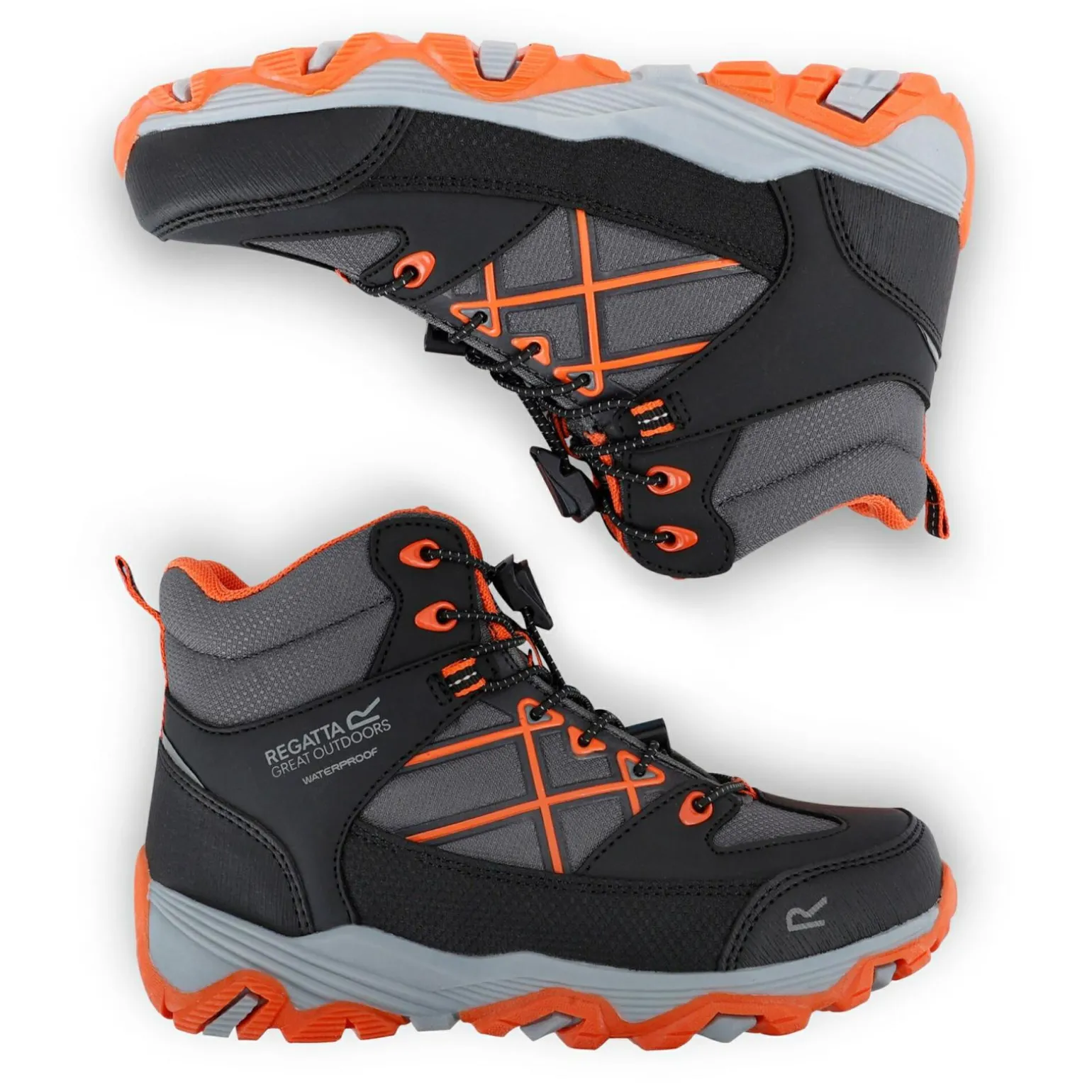 Dziecięce buty trekkingowe Samaris III | Czarny