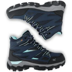 Dziecięce buty trekkingowe Holcombe III | Niebieski