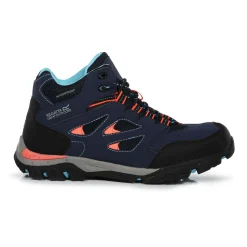 Dziecięce buty trekkingowe Holcombe IEP | Granatowo-różowy