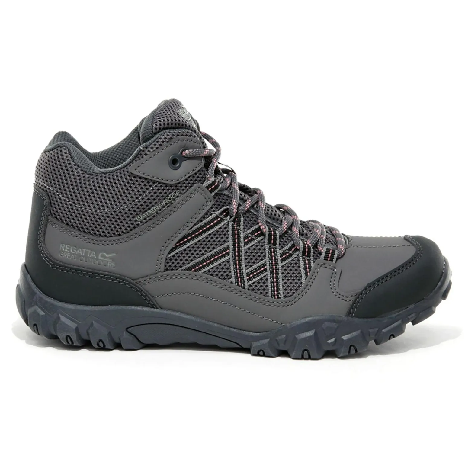 Dziecięce buty trekkingowe Edgepoint Mid | Grafitowy