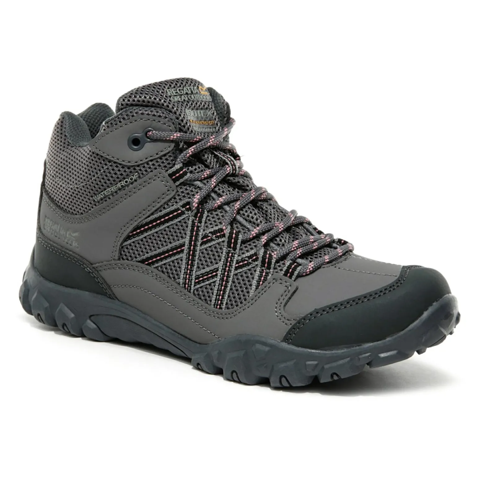 Dziecięce buty trekkingowe Edgepoint Mid | Grafitowy