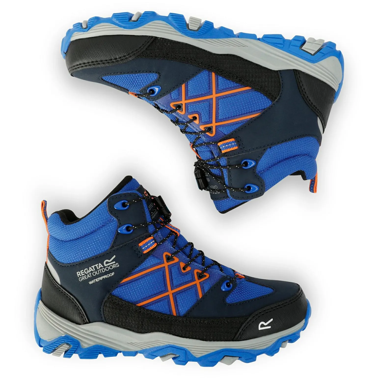 Dziecięce buty trekkingowe Samaris III | Niebieski