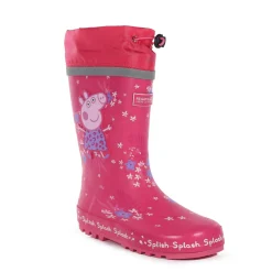 Dziecięce kalosze Peppa Splash | Różowy