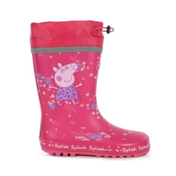 Dziecięce kalosze Peppa Splash | Różowy