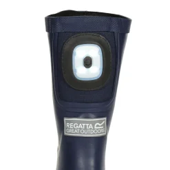 Dziecięce kalosze Shine Brite Light LED | Granatowy