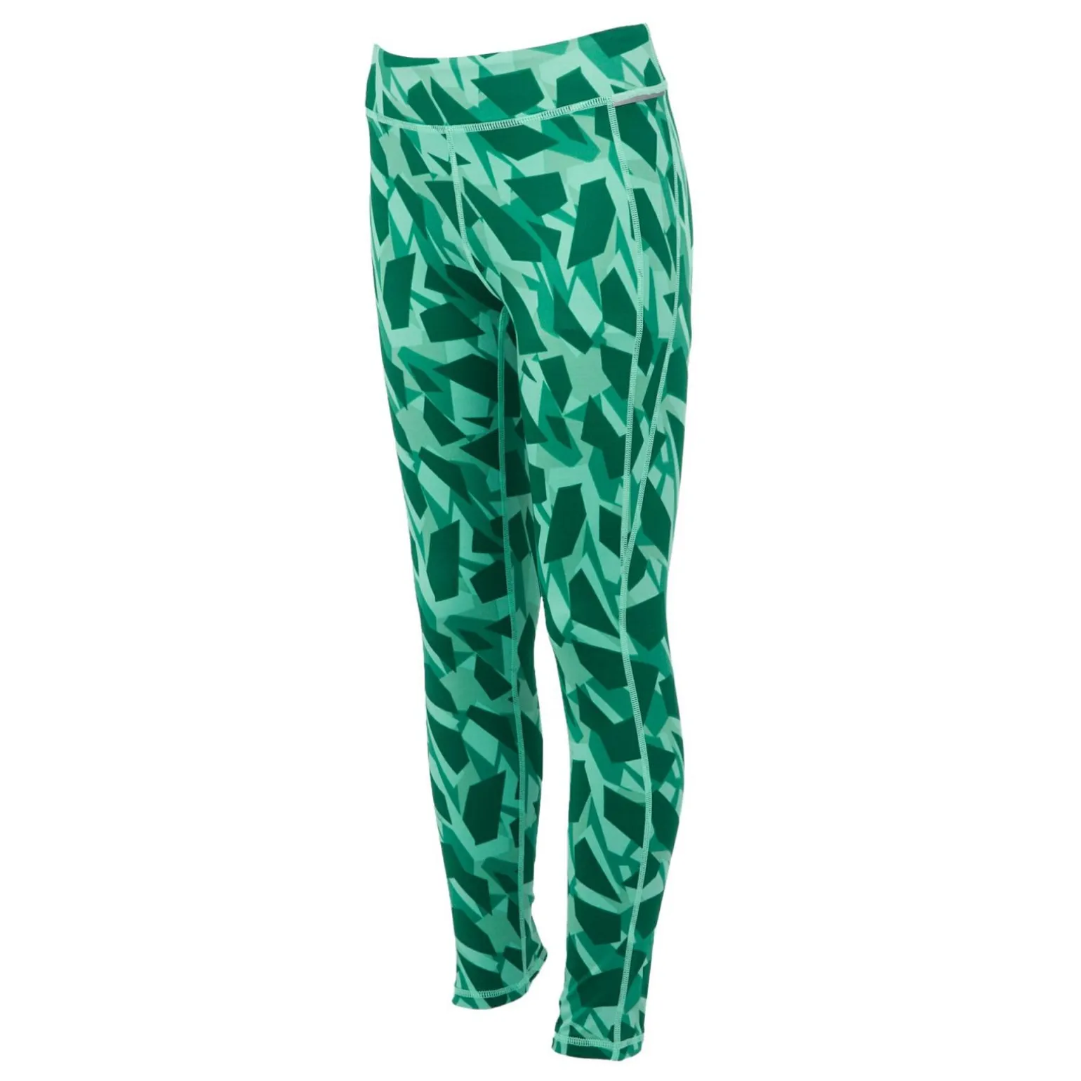 Dziecięce legginsy Barlia Winter | Zielony