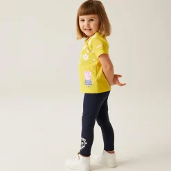 Dziecięce legginsy Peppa Set | Maize Yellow Navy