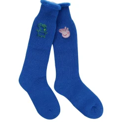 Dziecięce skarpety Świnka Peppa 2-pak | Niebieski