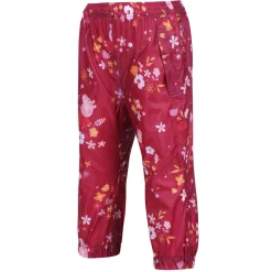 Dziecięce spodnie przeciwdeszczowe Peppa Pack It | Różowy