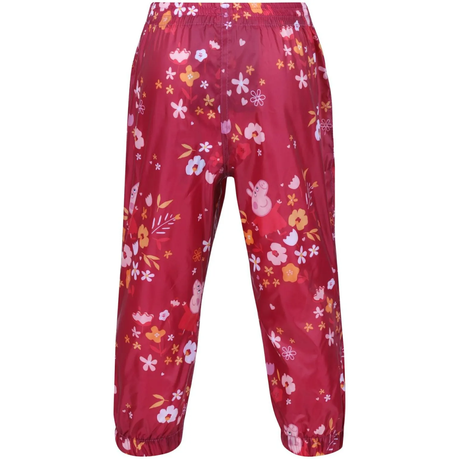 Dziecięce spodnie przeciwdeszczowe Peppa Pack It | Różowy