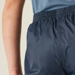 Dziecięce spodnie przeciwdeszczowe Pack It | Granatowy