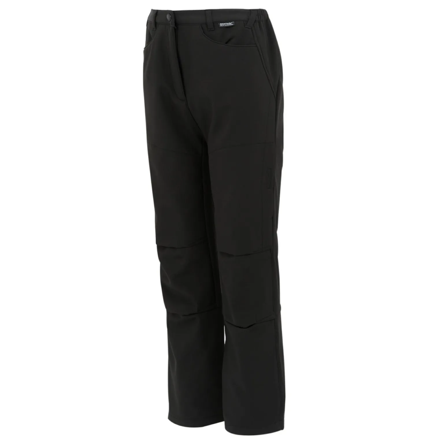Dziecięce spodnie Softshell | Czarny