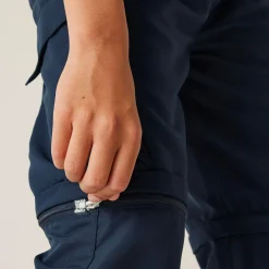 Dziecięce spodnie z odpinanymi nogawkami Sorcer III Zip Off | Niebieski
