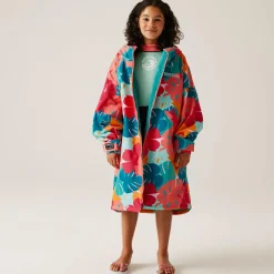Dziecięcy płaszcz plażowy wodoodporny Junior Changing Robe | Multikolor