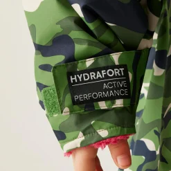 Dziecięcy płaszcz plażowy wodoodporny Junior Changing Robe | Zielony