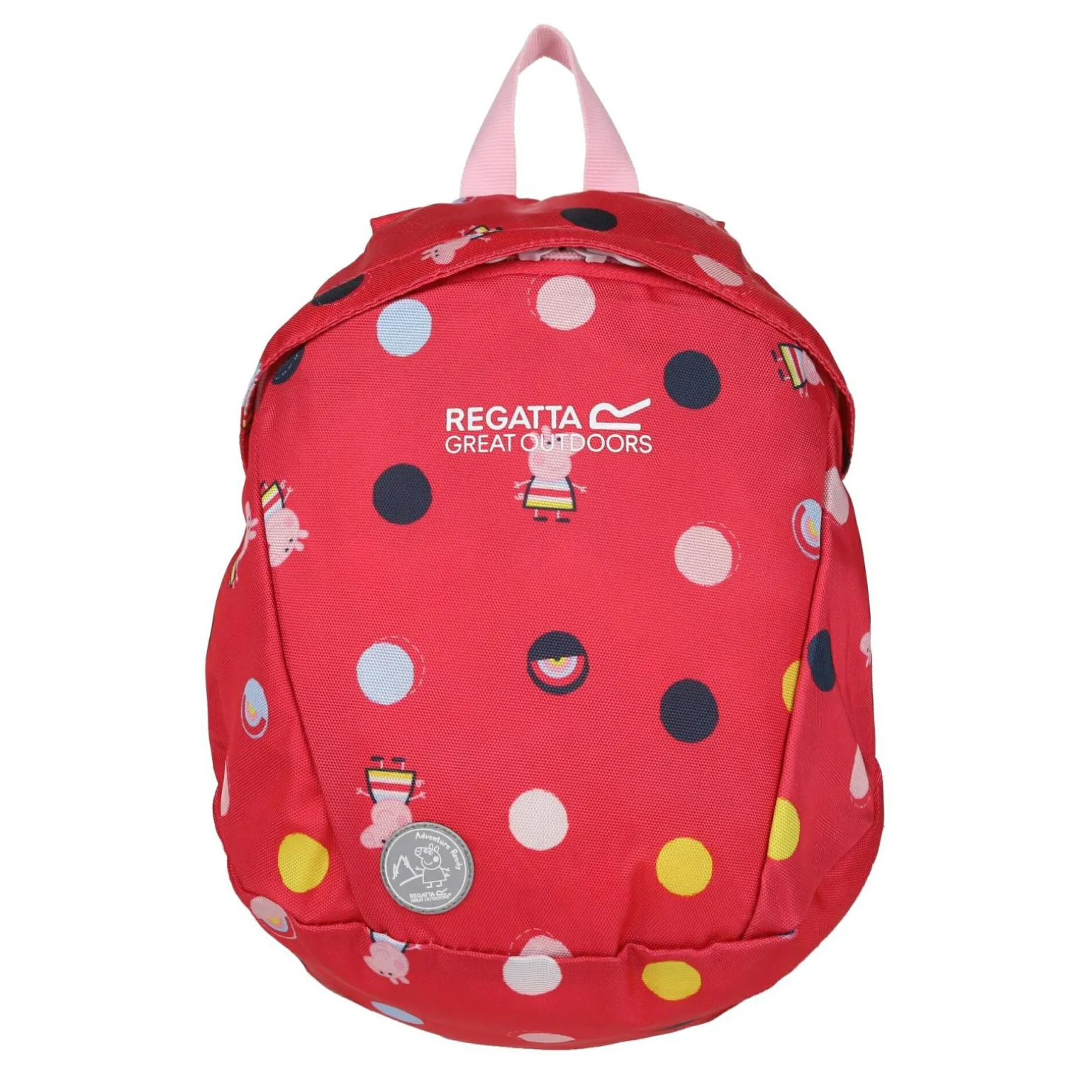 Dziecięcy plecak Peppa Pig 9L | Różowy we wzór