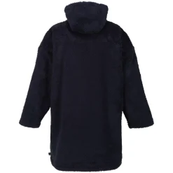 Dziecięcy polar ponczo z kapturem Poncho | Granatowy