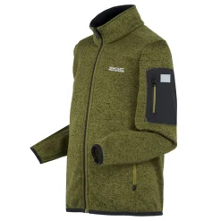 Dziecięcy polar z suwakiem Newhill | Zielony