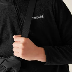 Dziecięcy polar z suwakiem 1/2 Hot Shot II | Czarny