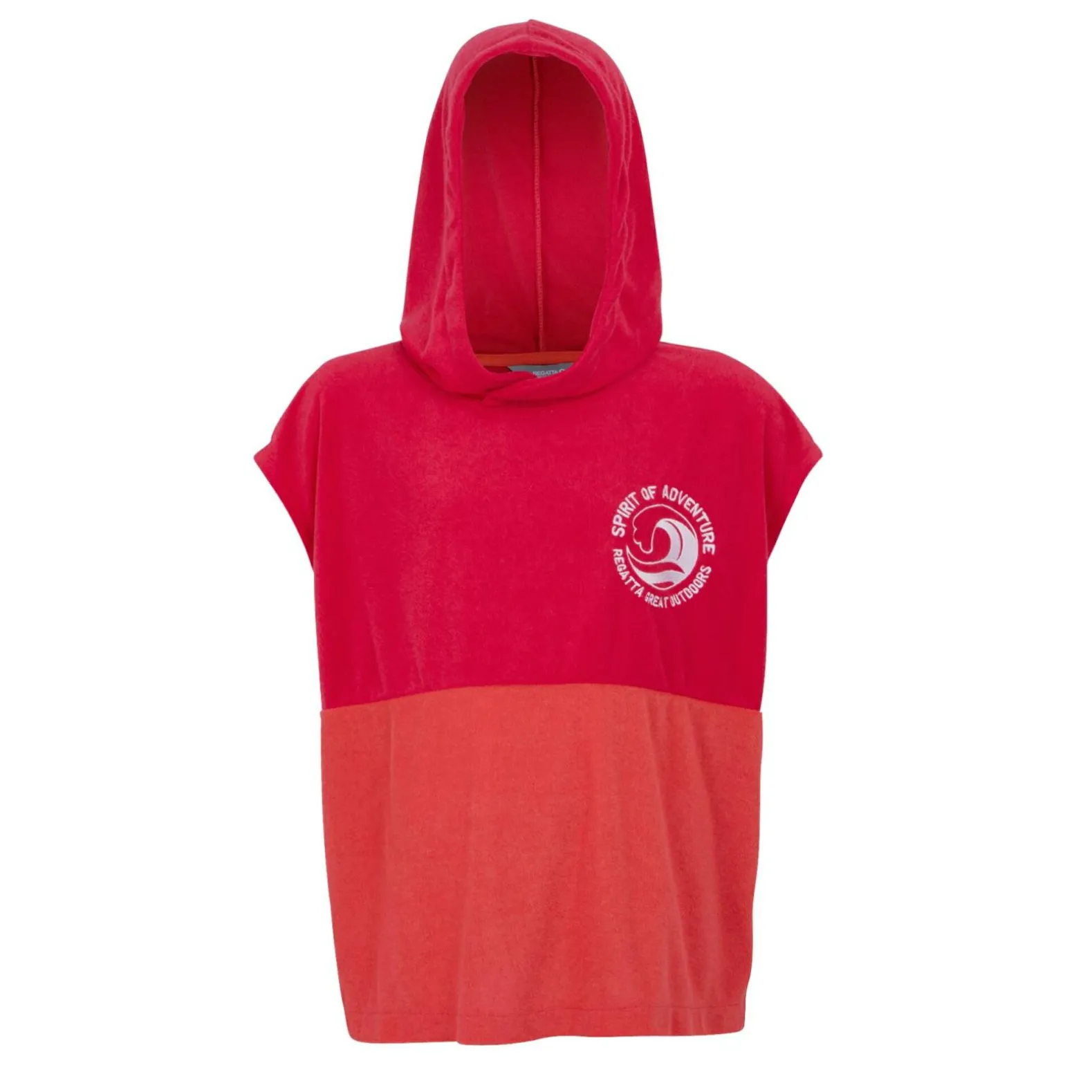 Dziecięcy ręcznik plażowy Towel Robe II | Różowy