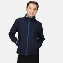 Dziecięcy Softshell Ablaze | Granatowo-niebieski