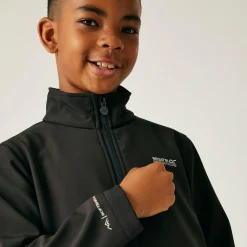 Dziecięcy softshell Cera | Czarny