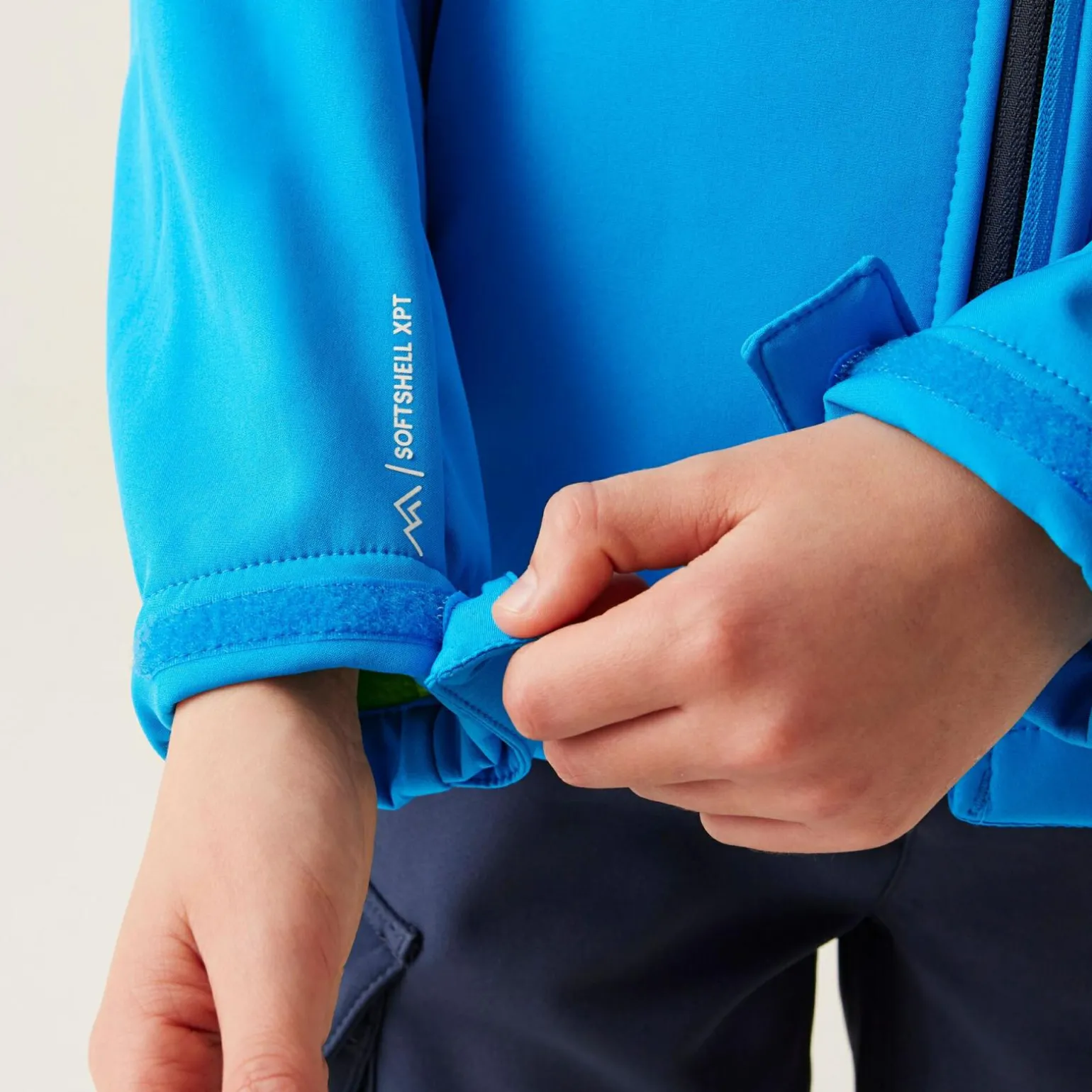 Dziecięcy softshell Haydenbury II | Niebieski