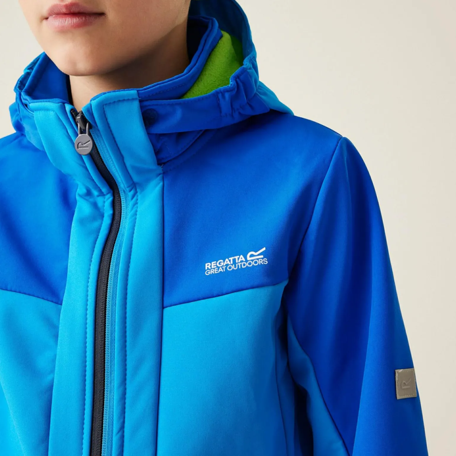 Dziecięcy softshell Haydenbury II | Niebieski