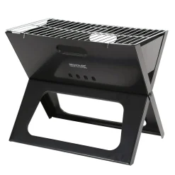Grill turystyczny BBQ | Czarny
