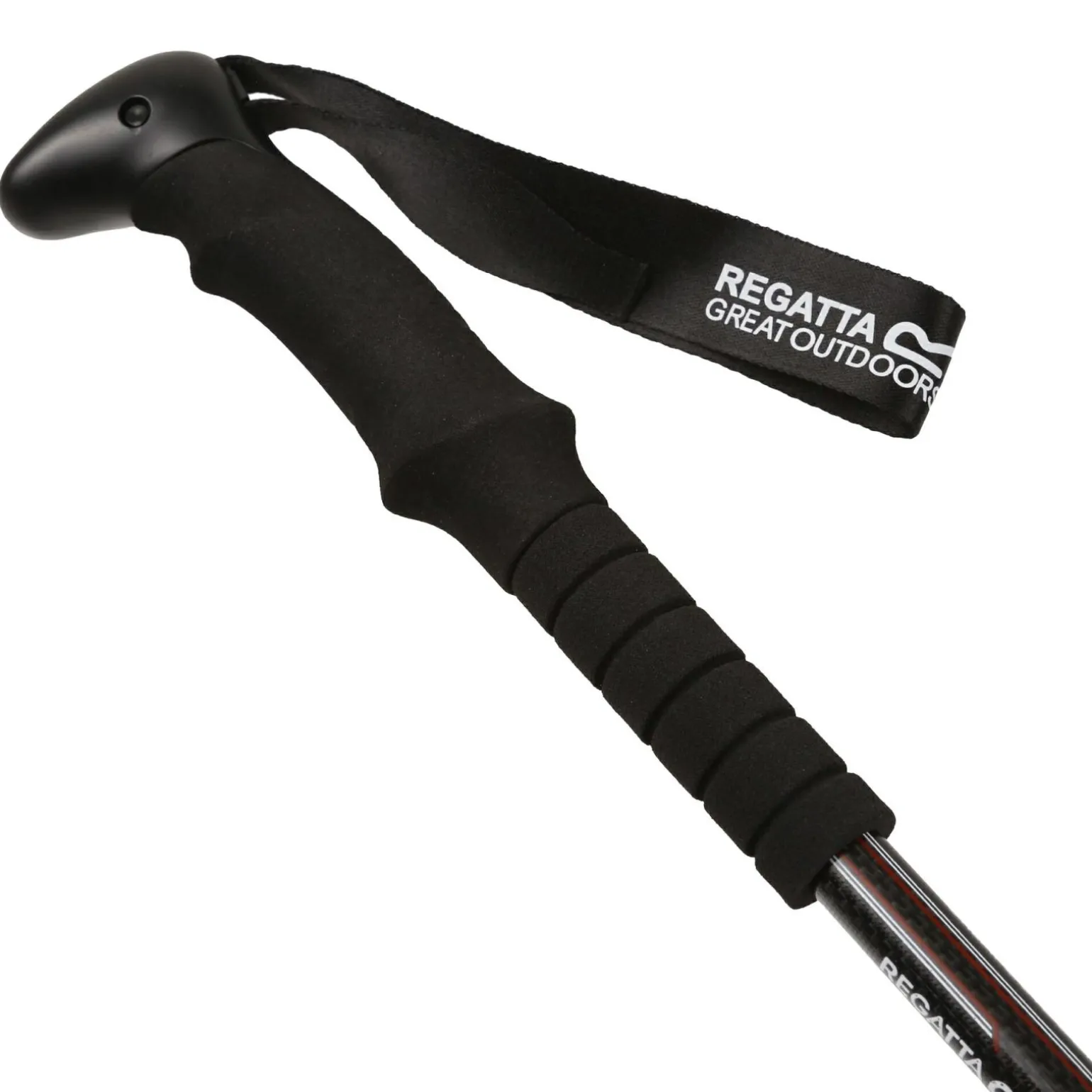 Kijki trekkingowe Carbon | Czarny