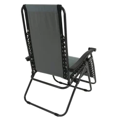 Leżak rozkładany Colico Chair | Czarno-szary