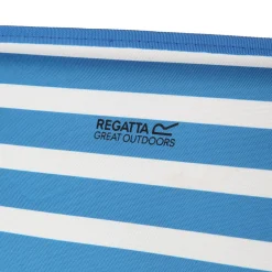 Leżak składany Kruza Beach Lounger | Niebiesko-biały