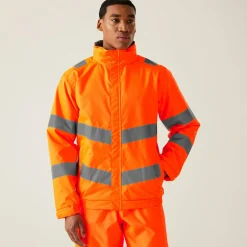 Men's Hi-Vis Pro Contract Dover Jacket | Orange