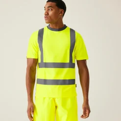 Men's Hi-Vis Pro Contract T-Shirt | Yellow