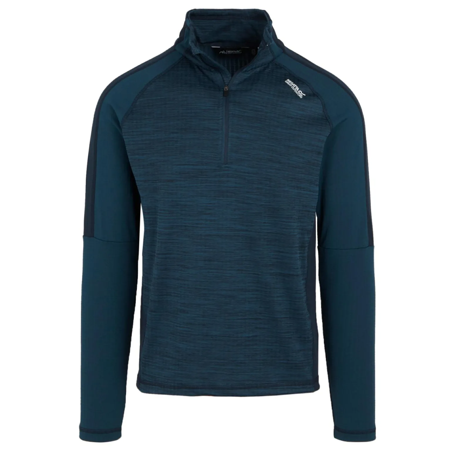 Męska bluza szybkoschnąca z suwakiem Hepley | Niebieski