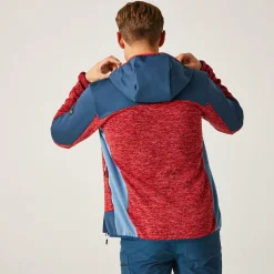 Męska bluza z kapturem Cadford VI | Czerwony