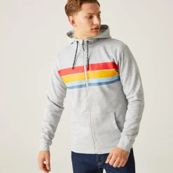 Męska bluza z kapturem Shorebay II | Srebrny