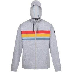 Męska bluza z kapturem Shorebay II | Srebrny