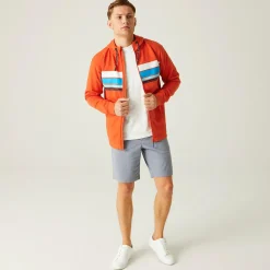 Męska bluza z kapturem Shorebay II | Pomarańczowy
