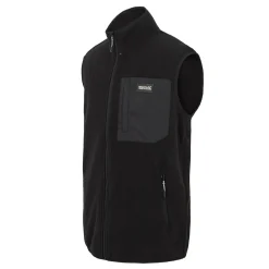 Męska kamizelka polarowa Frankie | Czarny
