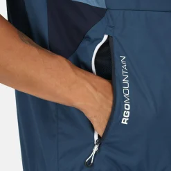 Męska kamizelka softshell Lankin V | Niebieski