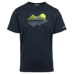 Męska koszulka Fingal VIII Graphic Print | Granatowy