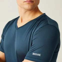 Męska koszulka Fingal V-Neck | Ciemnoniebieski
