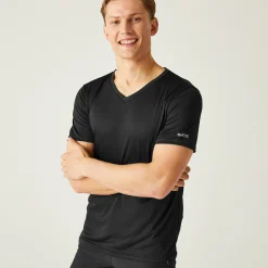 Męska koszulka Fingal V-Neck | Czarny