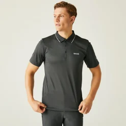 Męska koszulka polo Maverik V | Szary